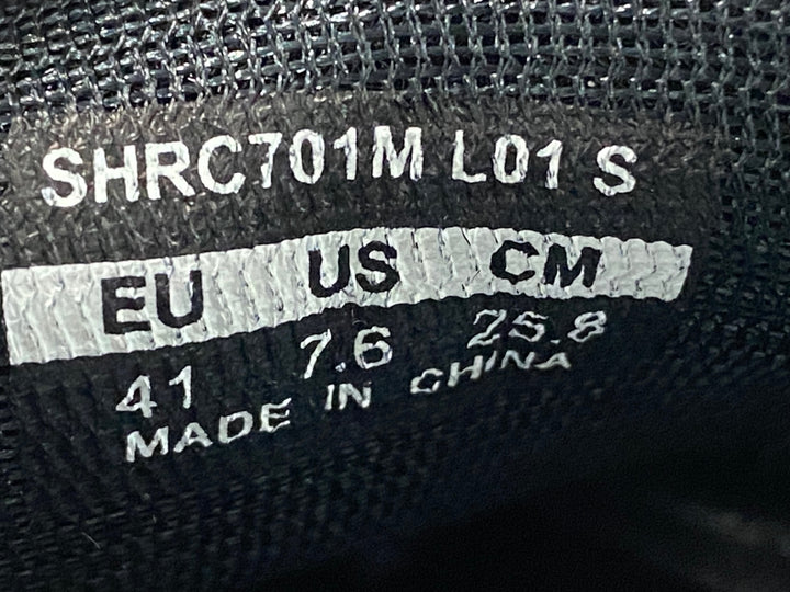 JV079 シマノ SHIMANO RC7 SHRC701M L01 S ビンディングシューズ 3穴 黒 EU41