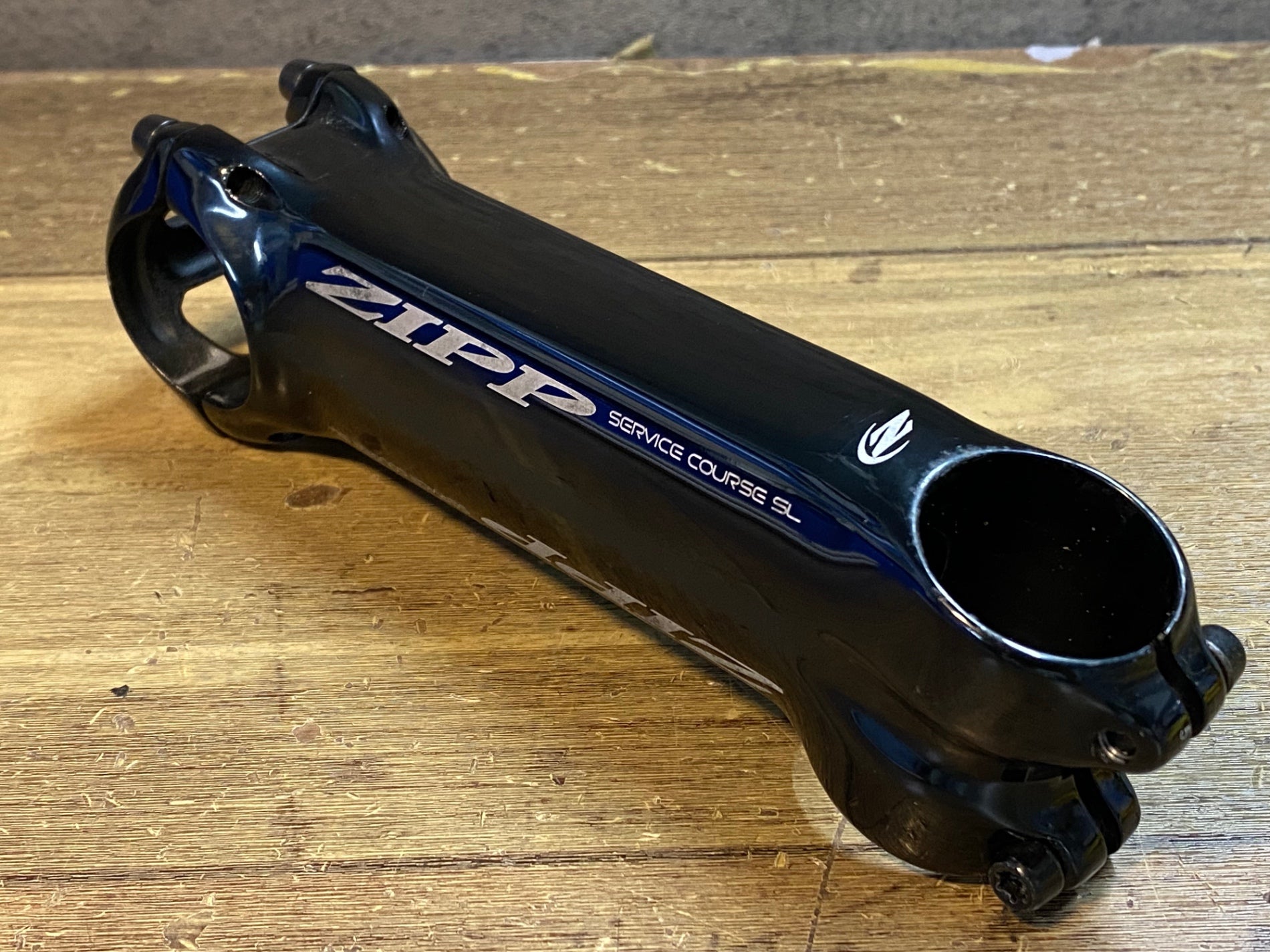 JP976 ジップ ZIPP SERVICE COURSE SL アルミ ステム 黒 130mm 17° Φ31