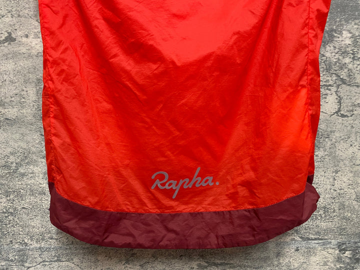 JQ363 ラファ Rapha EXPLORE LIGHTWEIGHT GILET ジレ サイクルベスト 赤 M