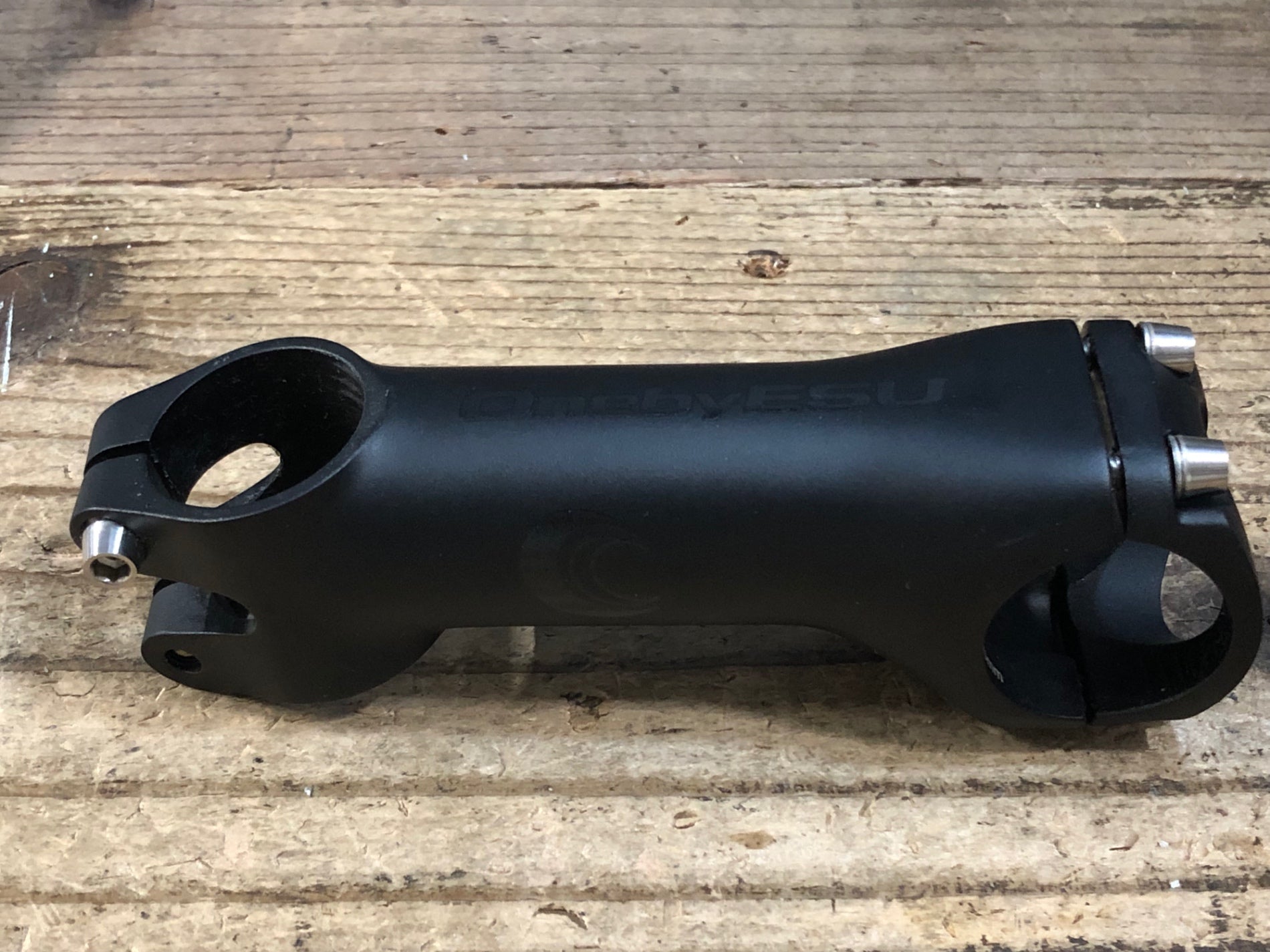 OnebyESU アルミステム ブラック KD343 ワンバイエス OnebyESU Susie アルミ ステム 黒 77° 100mm Φ31.8