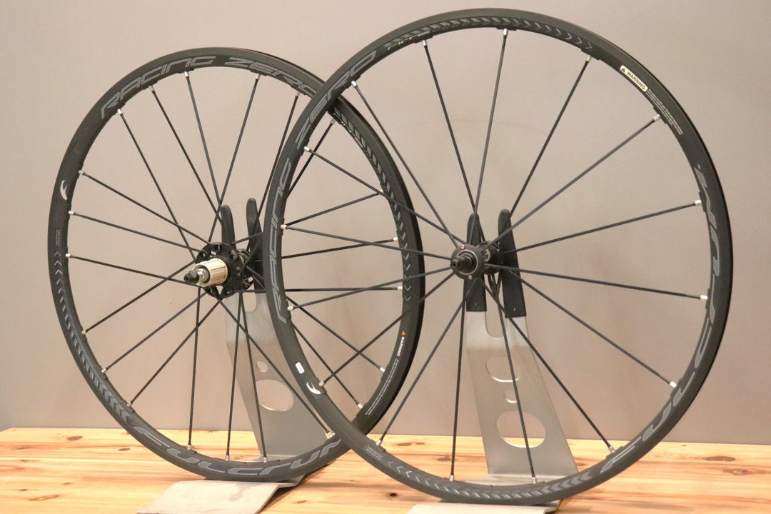 フルクラム FULCRUM レーシングゼロ ナイト RACING ZERO NITE アルミ クリンチャー ホイールセット シマノ11/12S 15C 【仙台店】