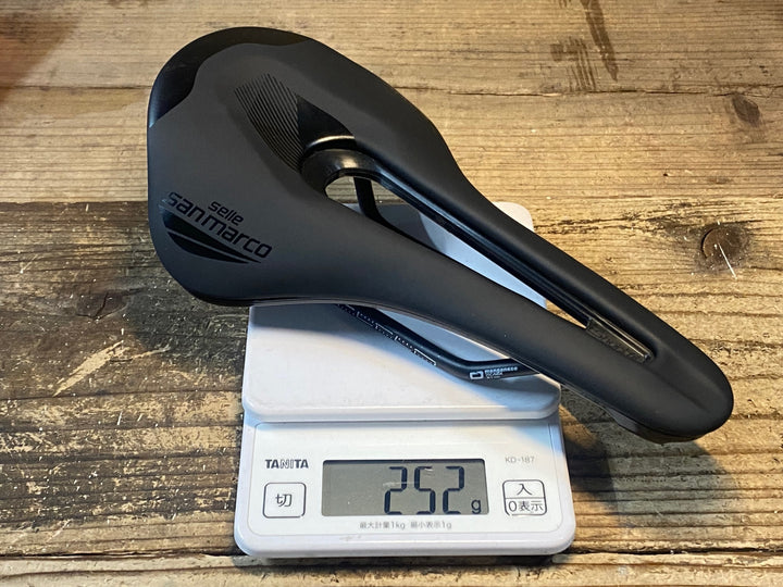 JN749 セラサンマルコ selle san marco Shortfit 2.0 サドル 黒 MANGABESEレール