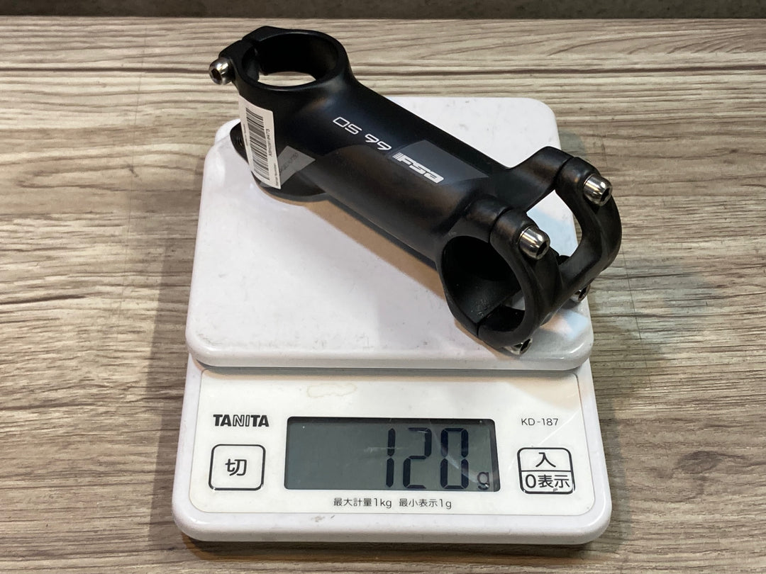 JU656 FSA OS-99 アルミ カーボンラップ ステム OS Φ31.8 90mm 6°