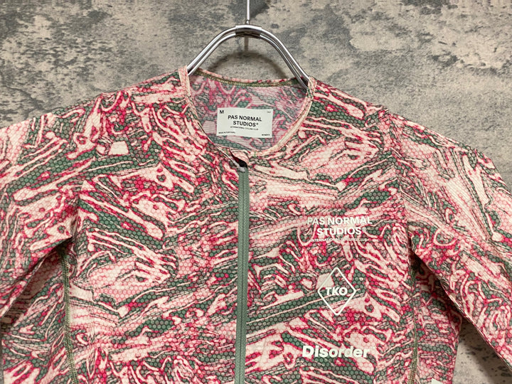 KJ304 パスノーマルスタジオ PAS NORMAL STUDIOS Women's T.K.O. Mechanism Pro Jersey 半袖 サイクルジャージ ピンクカモ M