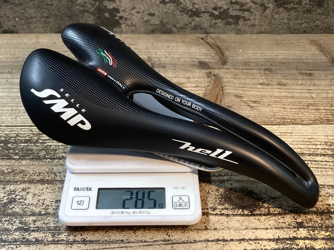 JR958 SELLE SMP ヘル HELL サドル 144mm aisi 304 tubeレール 黒