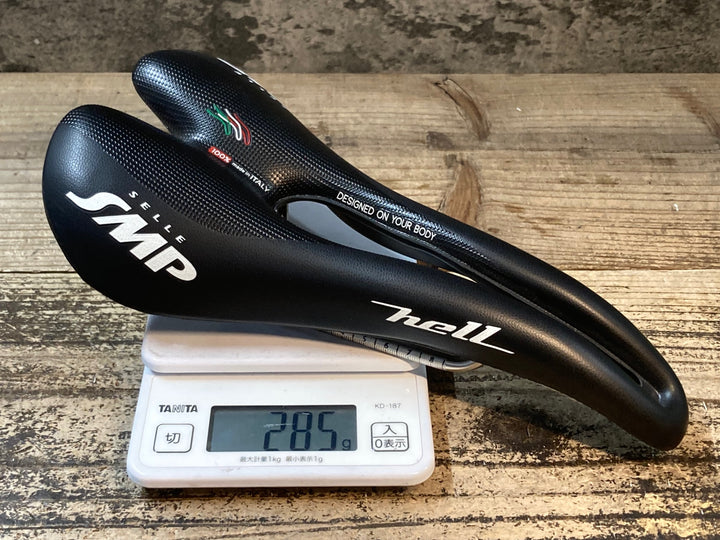 JR958 SELLE SMP ヘル HELL サドル 144mm aisi 304 tubeレール 黒