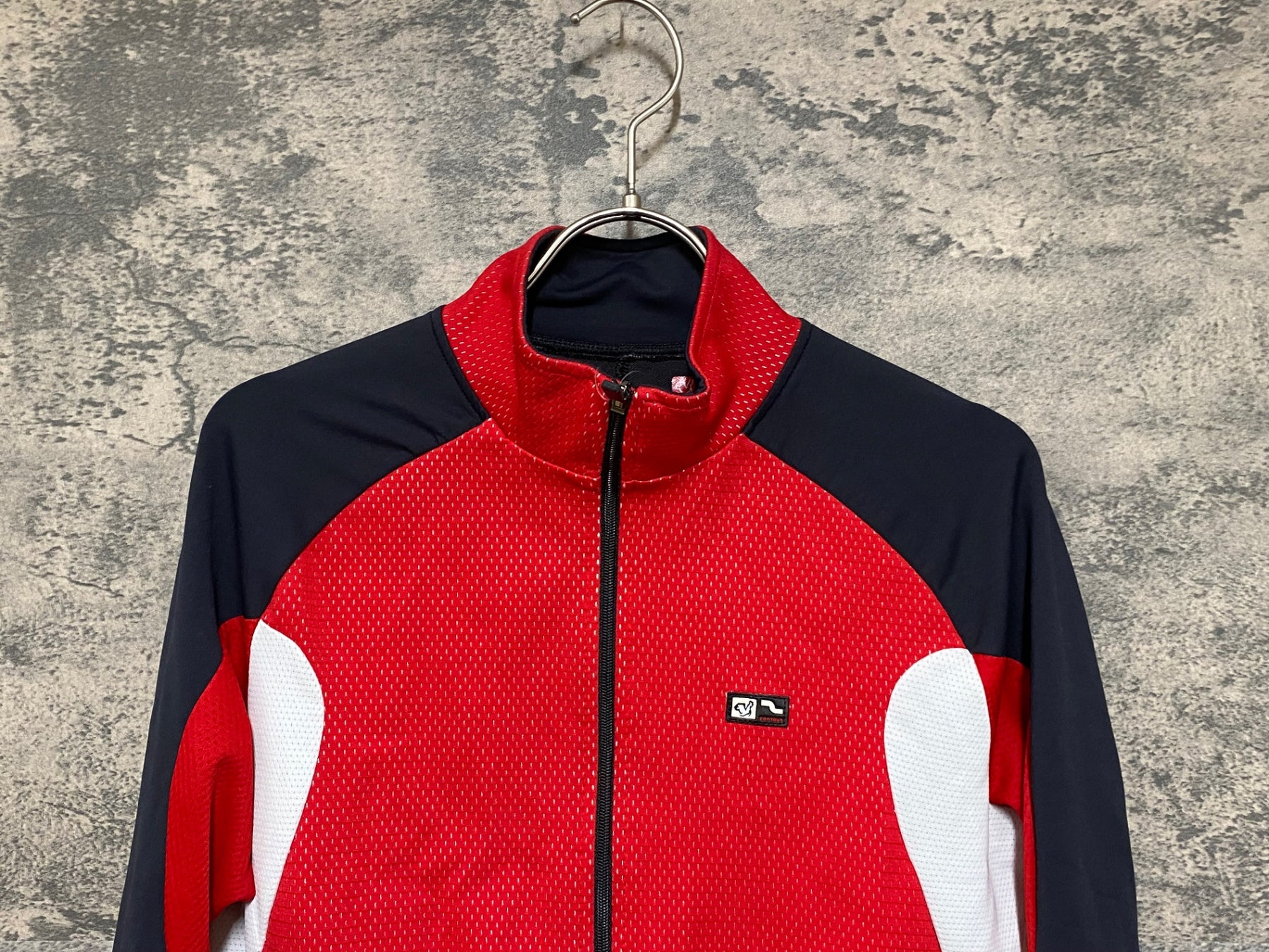 JS076 デマルキ DE MARCHI 長袖 サイクルジャージ 赤 S ※擦れ – BICI