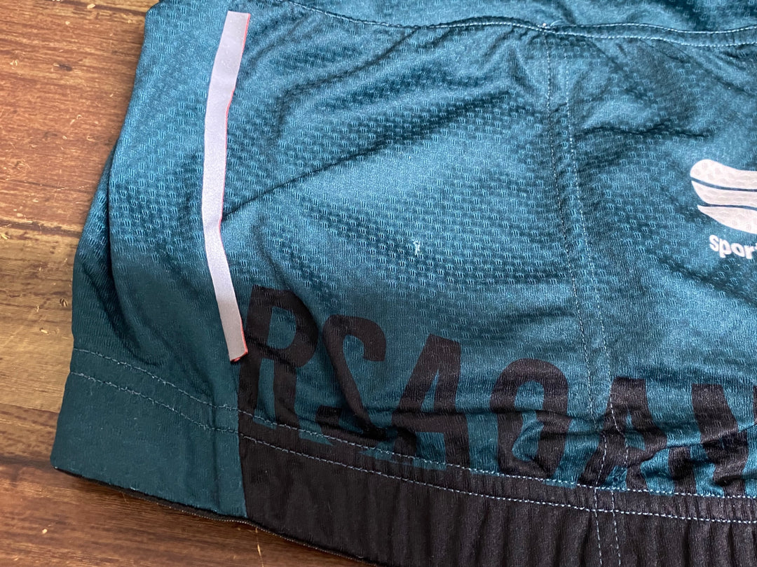 JI942 スポーツフル sportful 半袖 サイクルジャージ 深緑 M PETERSAGAN