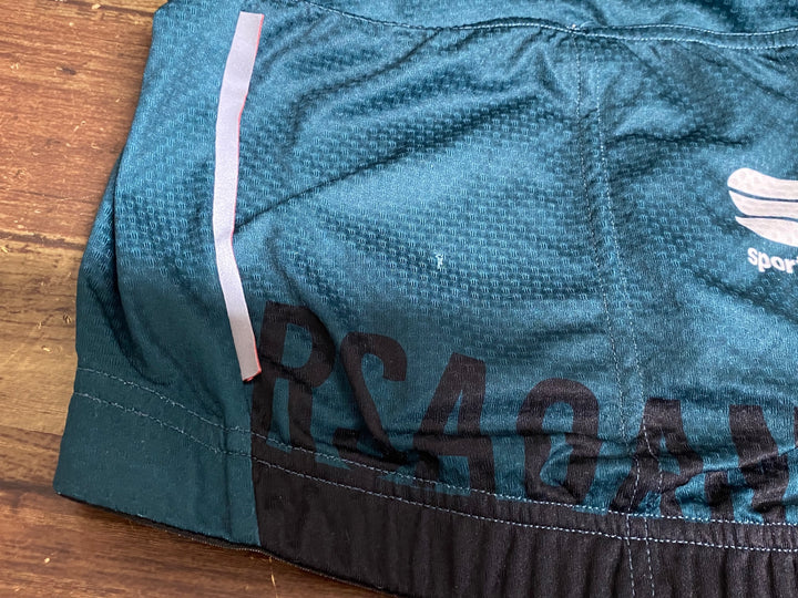 JI942 スポーツフル sportful 半袖 サイクルジャージ 深緑 M PETERSAGAN