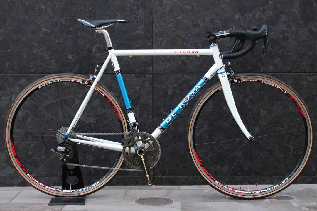 デローザ DE ROSA コルム CORUM 2011モデル 54サイズ カンパニョーロ レコード 11S クロモリ ロードバイク 【福岡店】