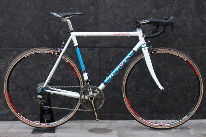 デローザ DE ROSA コルム CORUM 2011モデル 54サイズ カンパニョーロ レコード 11S クロモリ ロードバイク 【福岡店】