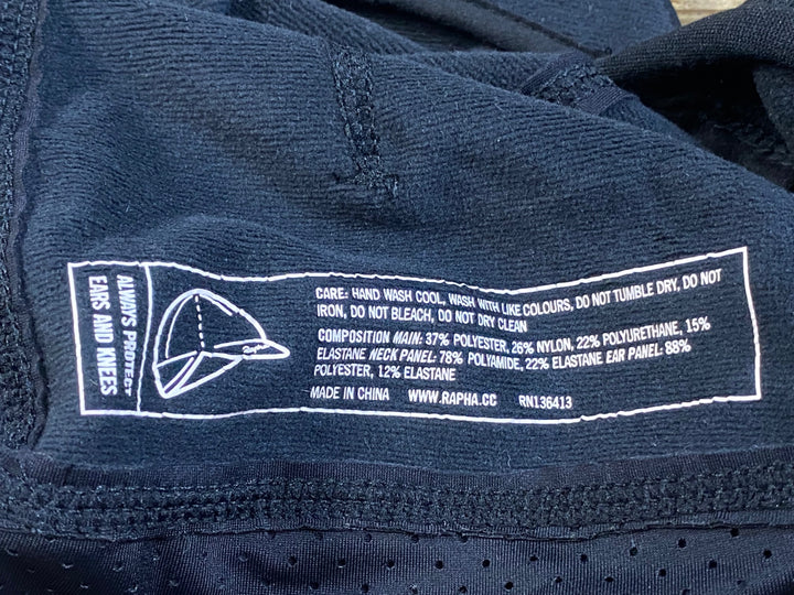 KI200 ラファ Rapha サイクルキャップ 黒 ワンサイズ 裏起毛