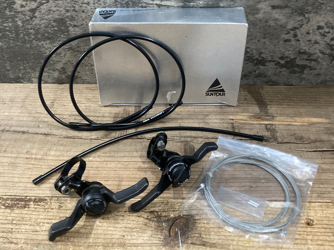 KN435 サンツアー SUNTOUR COMMAND シフトレバー セット
