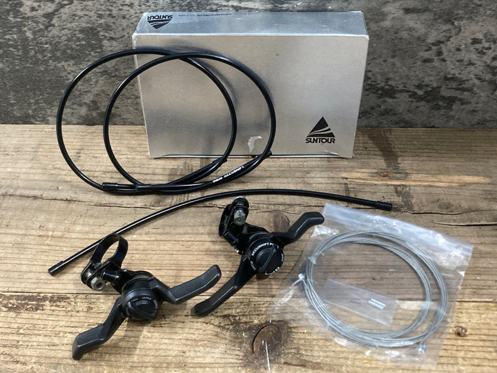 KN435 サンツアー SUNTOUR COMMAND シフトレバー セット