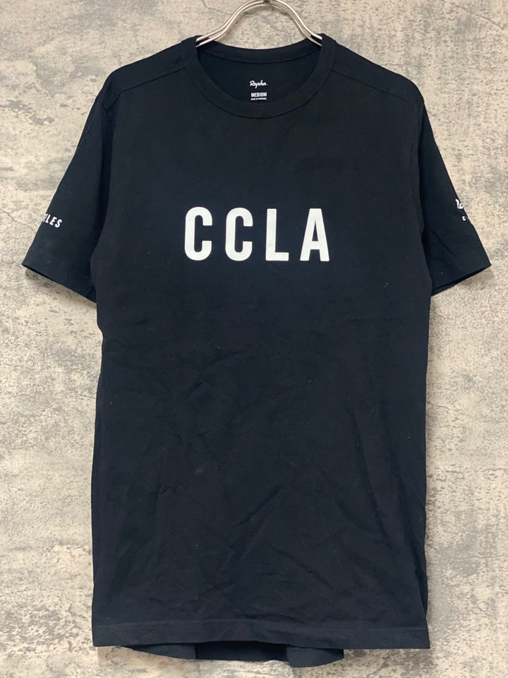 KH253 ラファ Rapha MEN'S T-SHIRT 半袖 Tシャツ 黒 M
