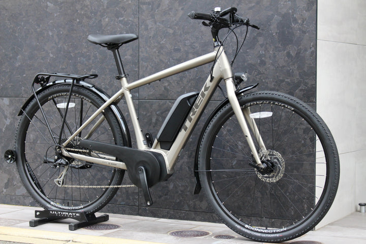 【店頭受け取り限定】トレック TREK VERVE＋2 2021年 Mサイズ シマノ アリビオ M3100 MIX 9S アルミ クロスバイク E-BIKE 【福岡店】