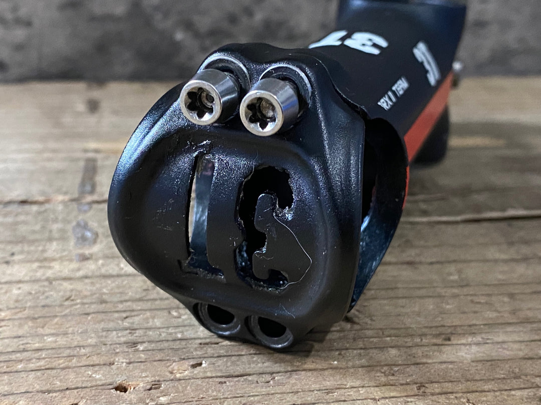KR181 3T ARX Ⅱ TEAM アルミ ステム 黒 赤 100mm Φ31.8 OS ※ボルト欠品