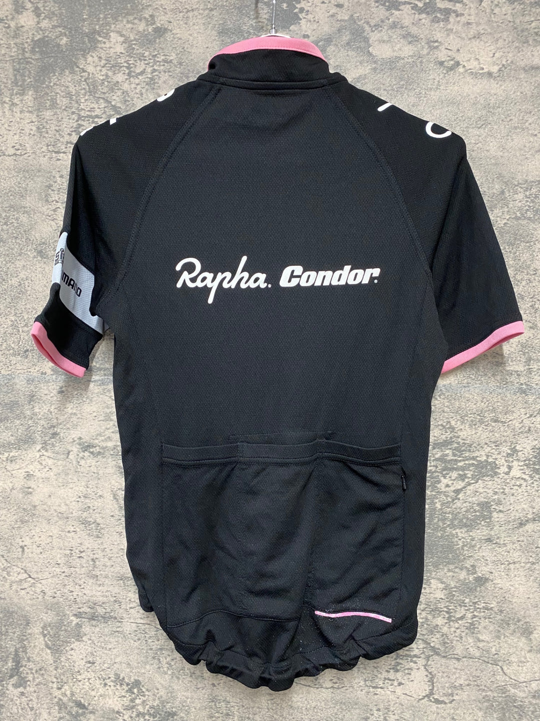 KD528 ラファ Rapha Condor Team Jersey 半袖 サイクルジャージ 黒 XS