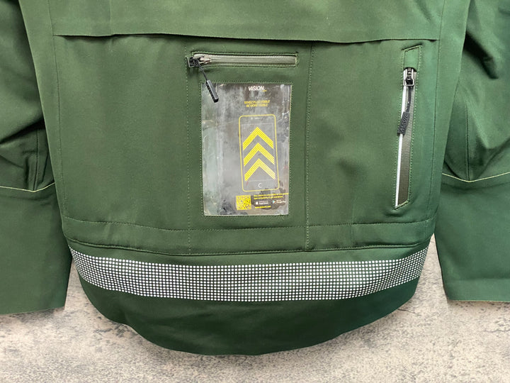 JX978 マヴィック MAVIC COSMIC PRO SOFTSHELL JACKET 長袖 サイクルジャケット 緑 L