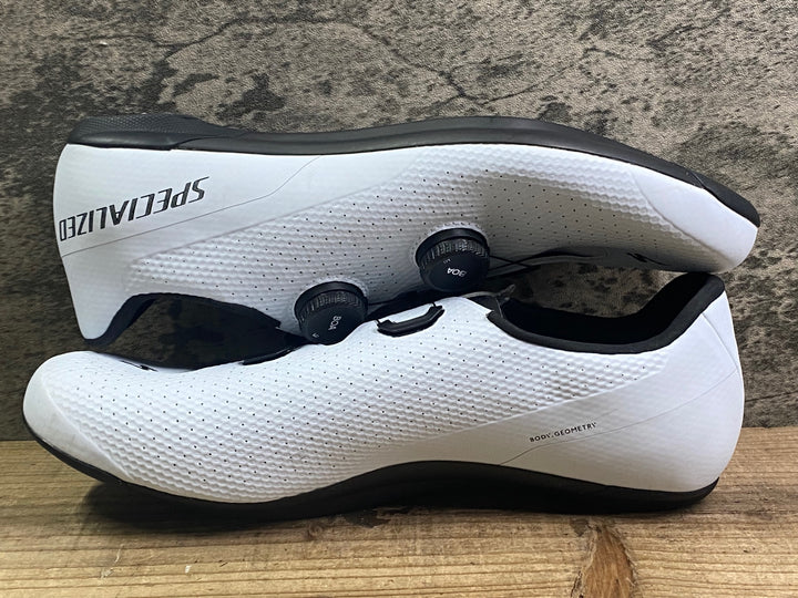 JL006 スペシャライズド SPECIALIZED TORCH 3.0 ビンディングシューズ ホワイト EU43