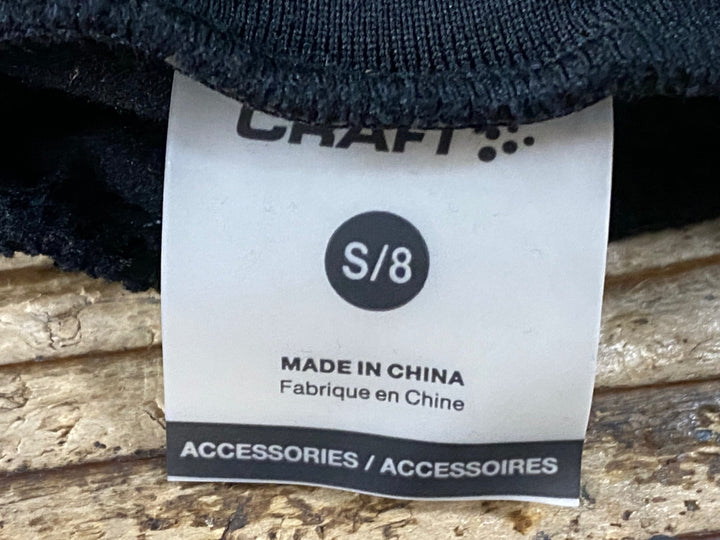 JV388 クラフト CRAFT 長指 グローブ 黒 S 裏起毛