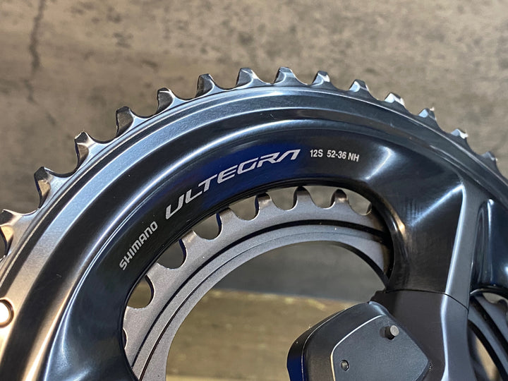 JN035 シマノ SHIMANO アルテグラ ULTEGRA FC-R8100-P 170mm 50/34T 両足計測パワーメーター クランクセット 接続確認済