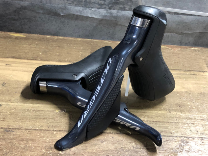 KM334 シマノ SHIMANO アルテグラ ULTEGRA ST-R8050 STIレバー 2×11S 電動 Di2 左STIレバー不動