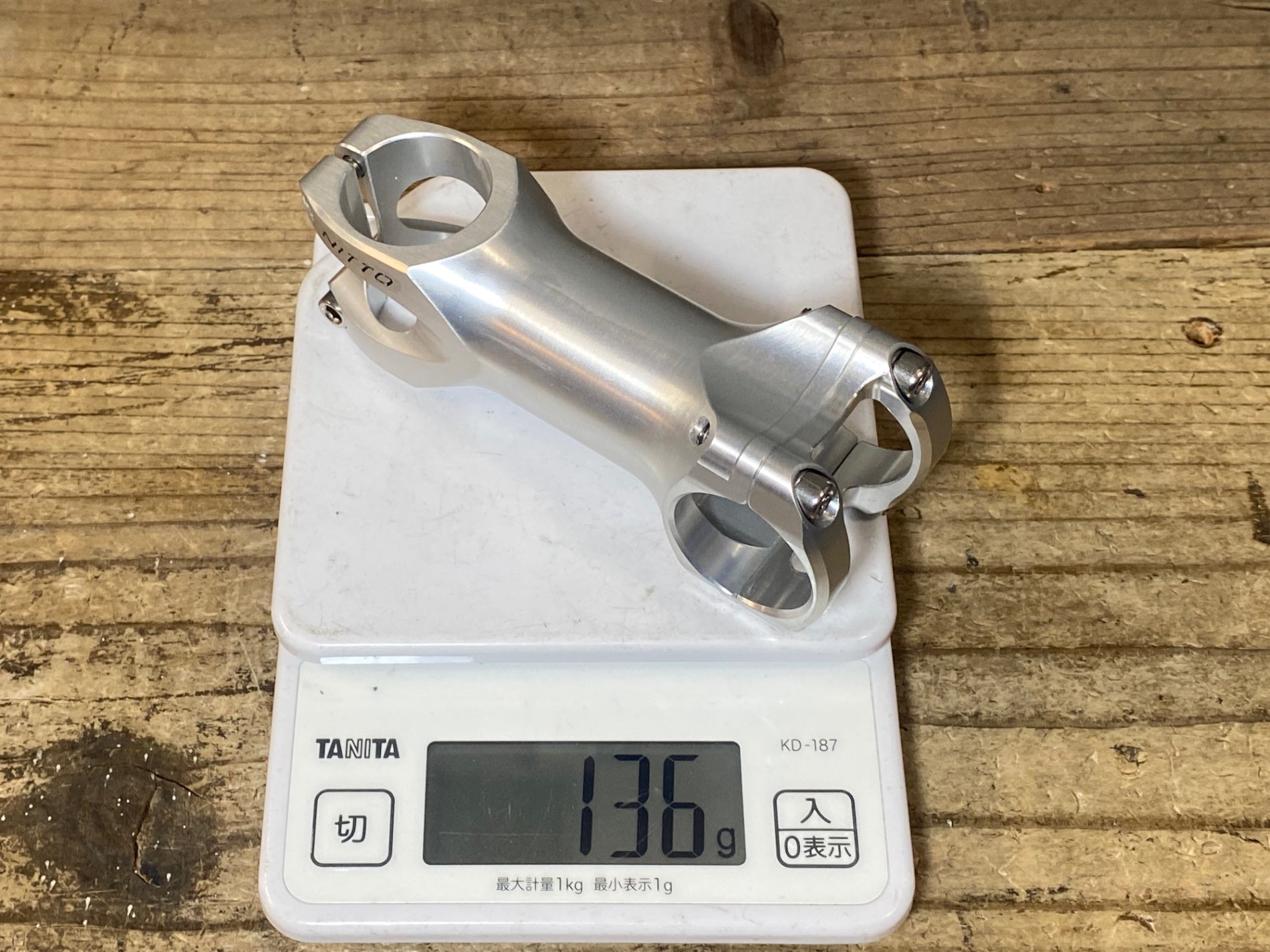 JV446 日東 NITTO UI-25 アルミ ステム 90mm Φ31.8 OS – BICI AMORE