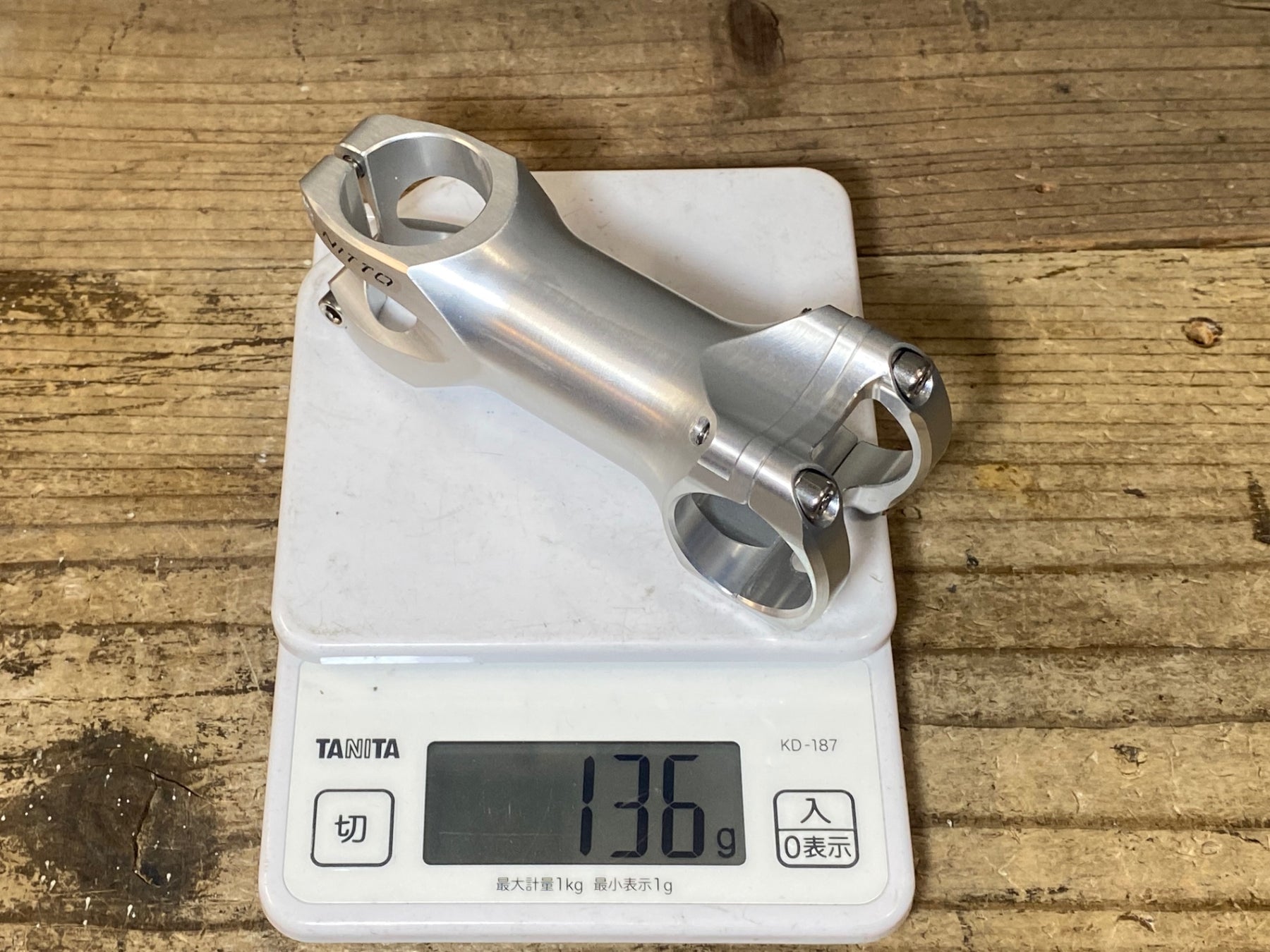 JV446 日東 NITTO UI-25 アルミ ステム 90mm Φ31.8 OS – BICI AMORE