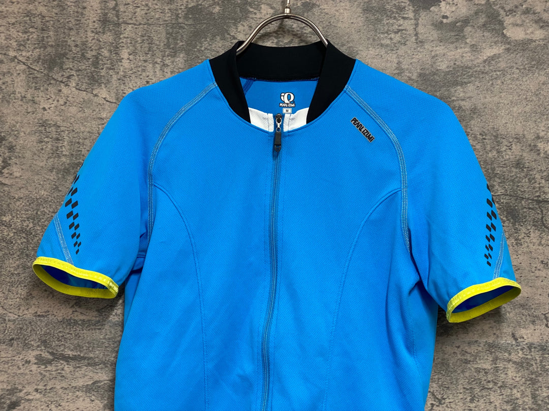 KF002 パールイズミ PEARL IZUMI 半袖 サイクルジャージ 水色 M