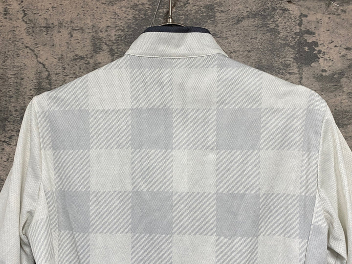 KA328 カペルミュール KAPELMUUR 半袖 サイクルジャージ 白 グレー M