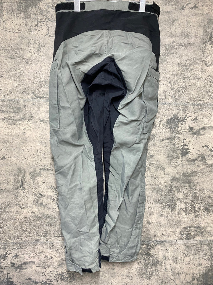 KE989 フォックス FOX ロングパンツ グレー 黒 S