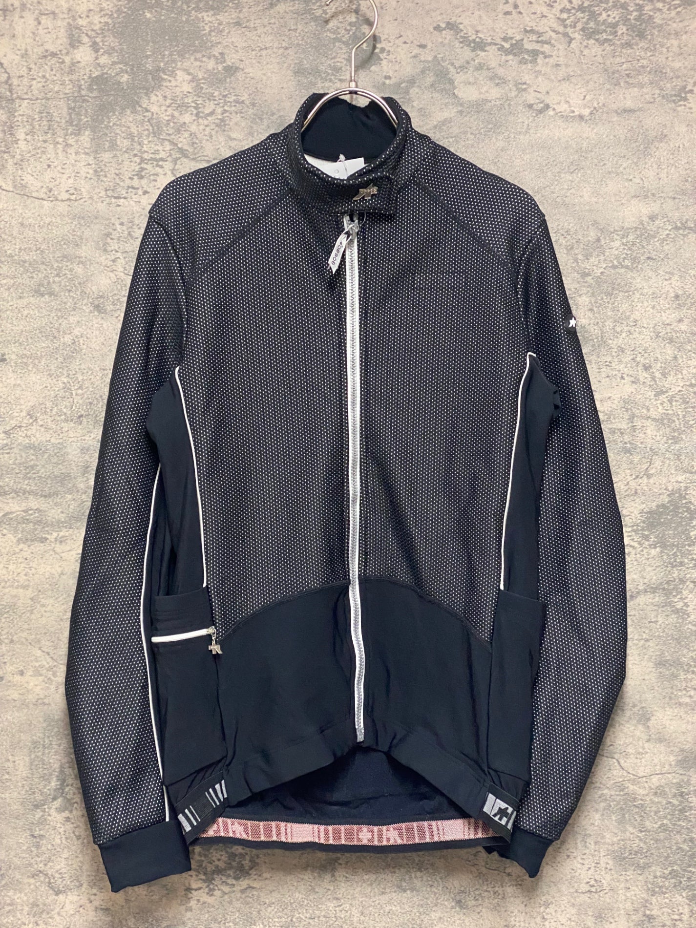 KC495 アソス assos Air Jacket 851 長袖 サイクルジャケット 黒 L 裏
