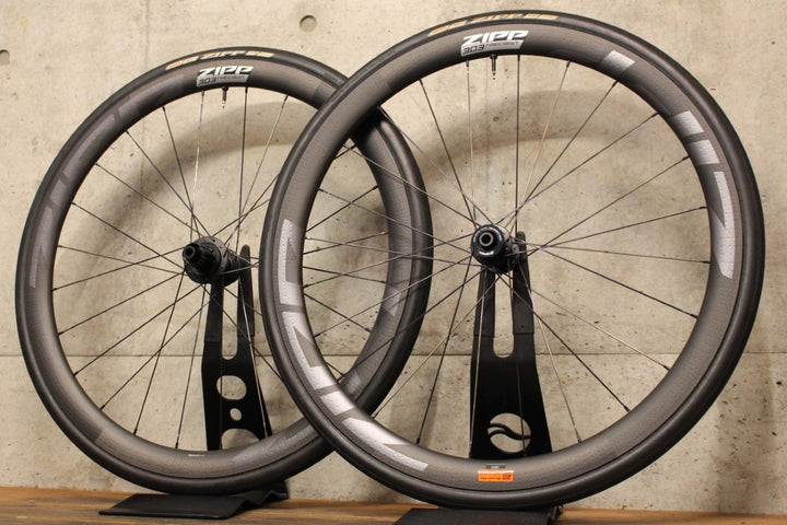 ジップ ZIPP ファイアクレスト ディスク 303 FIRECREST DISC カーボン チューブレス ホイールセット シマノ12/11S ワイドリム 【福岡店】