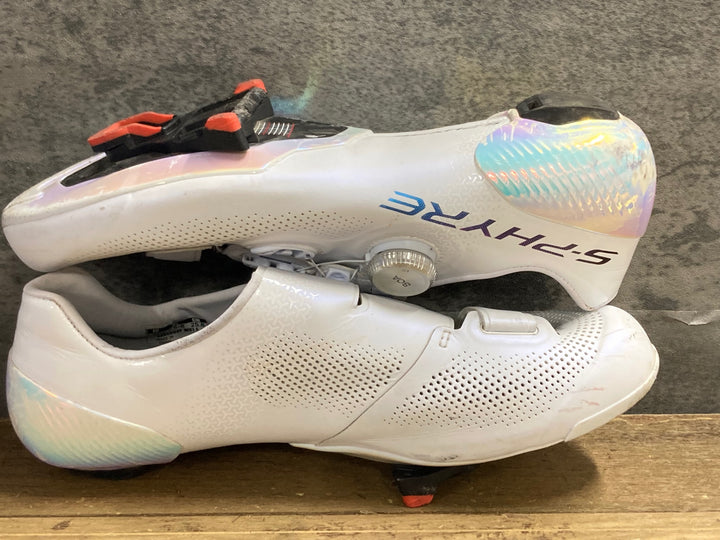 KD637 シマノ SHIMANO S-PHYRE SH-RC903-P ビンディングシューズ 白 EU41