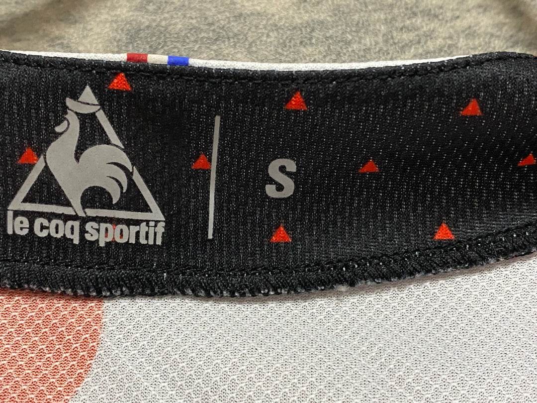 KJ964 ルコックスポルティフ le coq sportif 半袖 サイクルジャージ 白 S Le Tour de France
