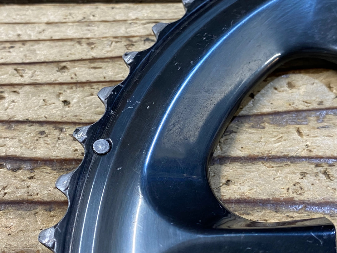 JR582 シマノ SHIMANO デュラエース DURA-ACE FC-R9100 アウターチェーンリング 52T ※摩耗強のためジャンク