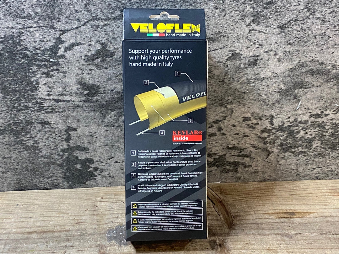 JS621 ヴェロフレックス VELOFLEX MASTER 25 クリンチャー タイヤ 700×25C 1本 未使用品