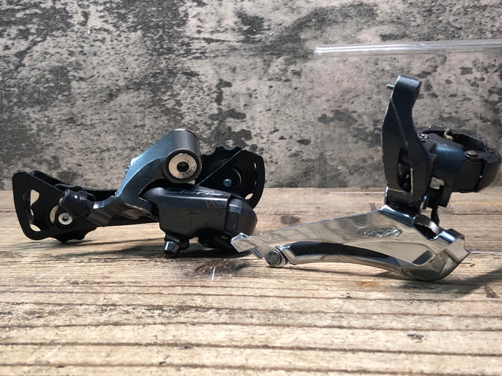JC579 シマノ SHIMANO クラリス Claris FD-R2000 Φ34.9 RD-R2000 GS ディレイラー 2x8s セット