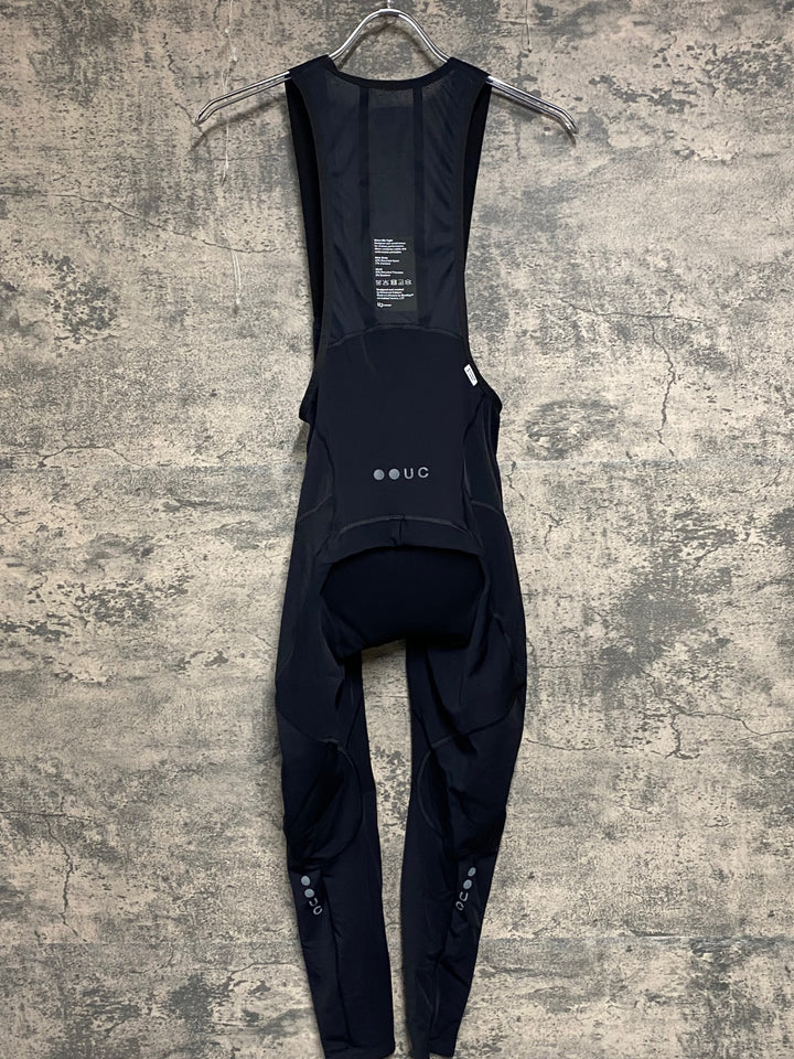 JD980 ユニバーサルカラーズ Universal Colours Mono Bib Tight ビブタイツ 黒 M 裏起毛
