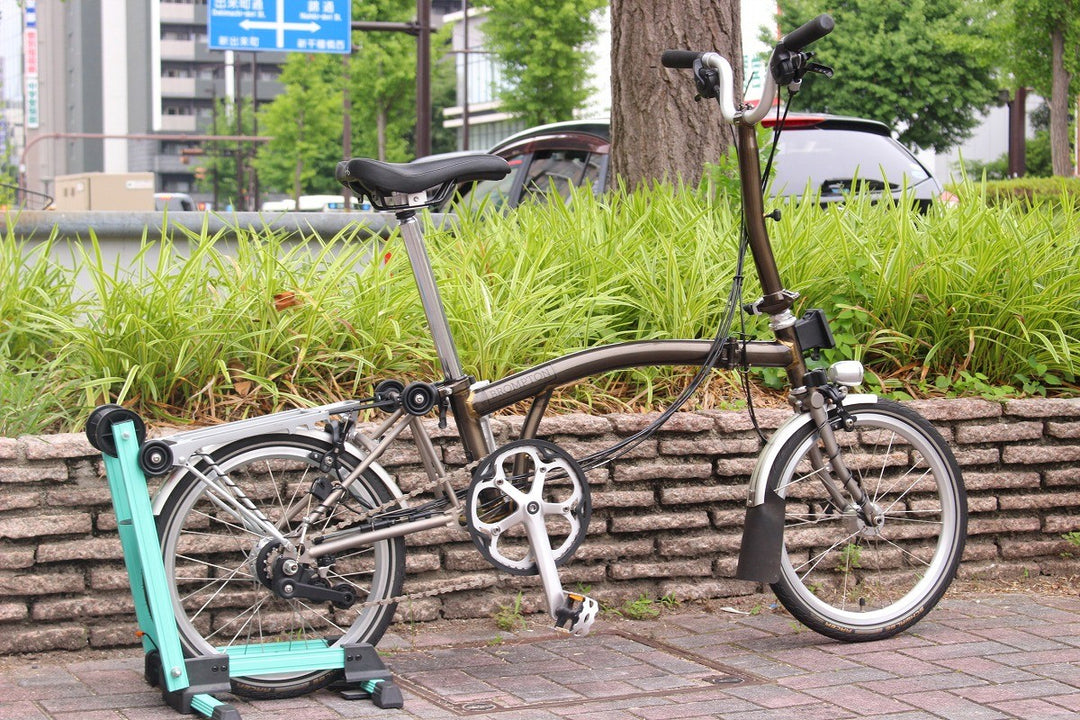 ブロンプトン BROMPTON M6RX スーパーライトモデル 2021 チタンフォーク バック 16インチ 折り畳み ミニベロ フォールディングバイク  【名古屋店】