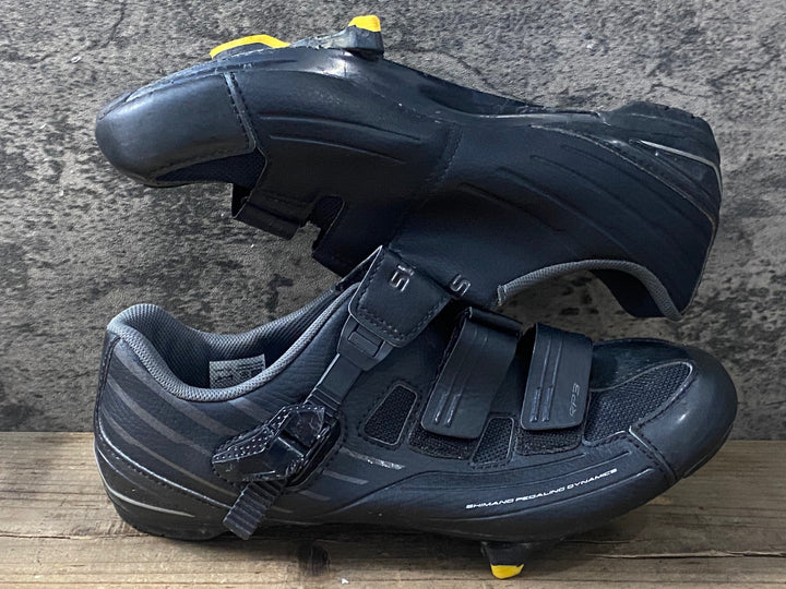 KE236 シマノ SHIMANO RP3 SH-PR300-S L ビンディングシューズ 3穴 黒 EU43