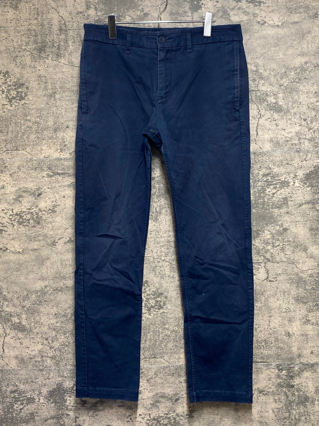 KI175 ラファ Rapha COTTON TROUSERS ORIGINAL FIT ロングパンツ ネイビー 32W 32L