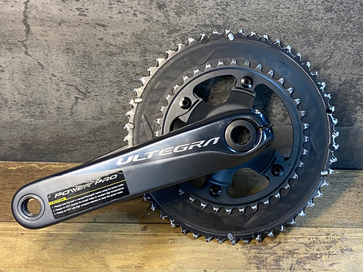JI143 ジャイアント GIANT POWER PRO シマノ SHIMANO アルテグラ ULTEGRA FC-R8000 パワーメーター 52/36T 170mm ※右側接続不可のためジャンク