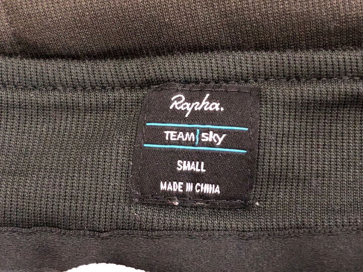 JZ507 ラファ RAPHA TRAINING BREVET JERSEY 半袖 サイクルジャージ S 黒 TEAM SKY