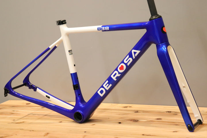 未使用 デローザ DE ROSA R838 DISK 2022モデル 46サイズ カーボン ディスク ロードバイク フレームセット 【仙台店】