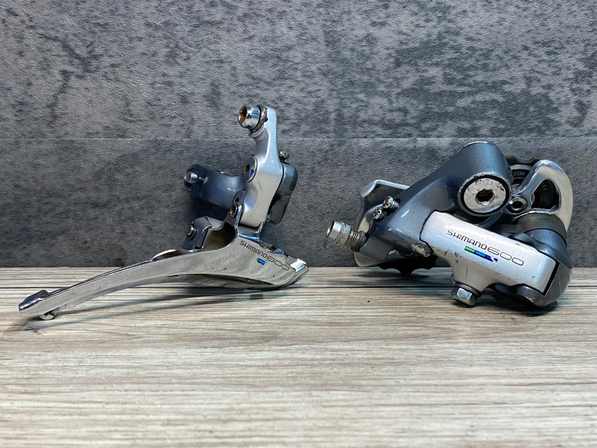 JK862 シマノ SHIMANO 600 RD-6401 FD-6401 ディレイラー セット