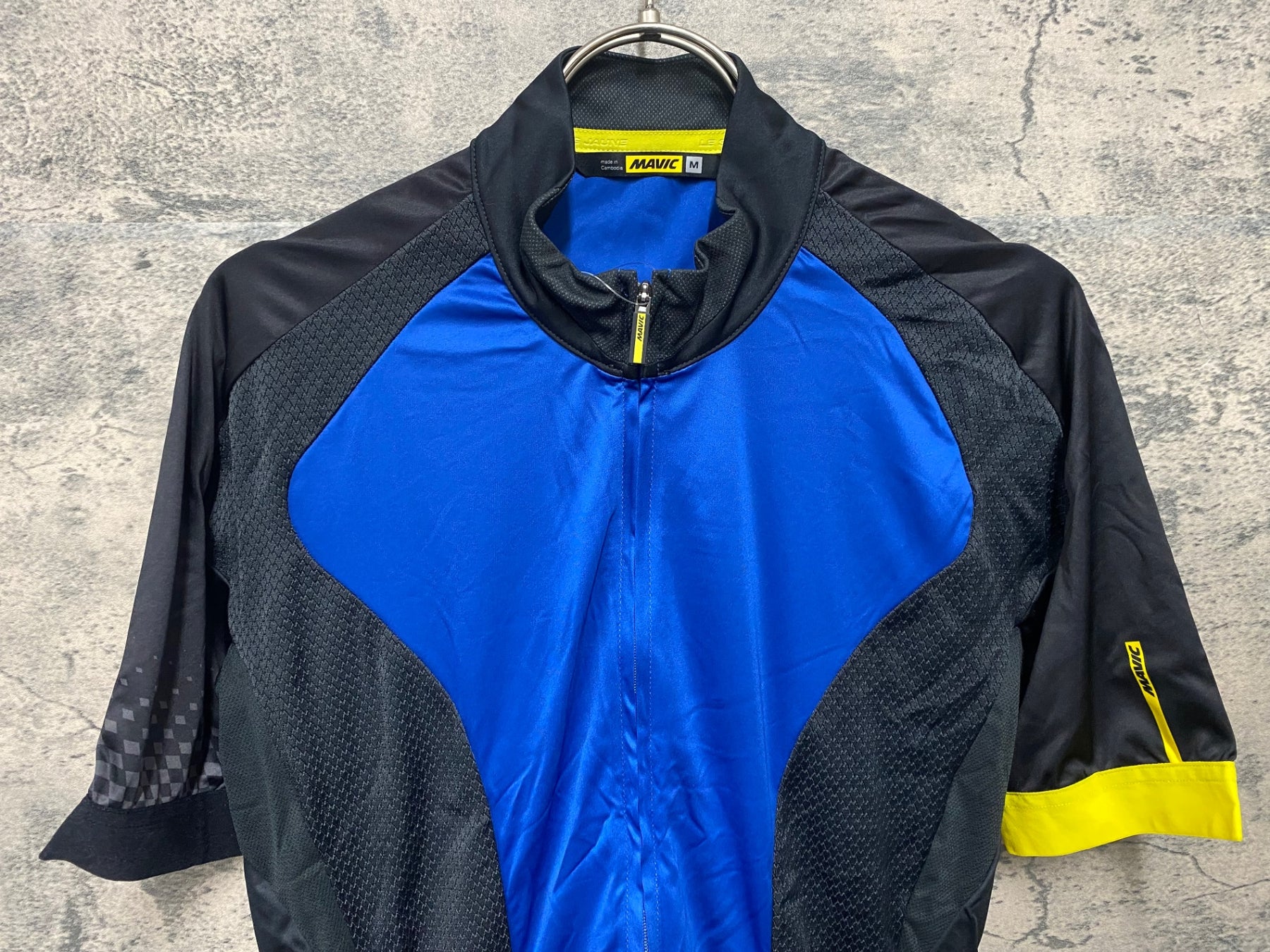 JW169 マヴィック MAVIC 半袖 サイクルジャージ 黒青 M – BICI AMORE