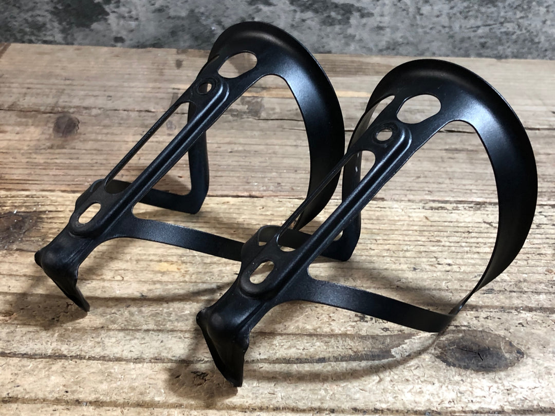 KB962 スパカズ SUPACAZ アルミ ボトルケージ フライケージ アノ FLY CAGE ANO 黒 2個セット
