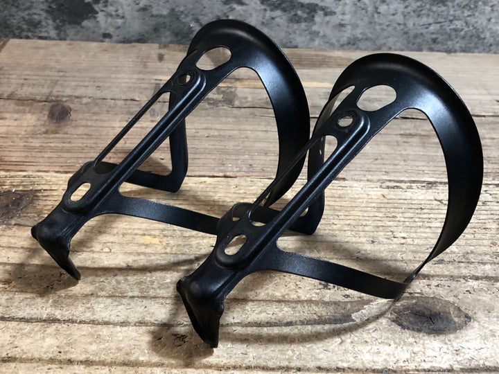 KB962 スパカズ SUPACAZ アルミ ボトルケージ フライケージ アノ FLY CAGE ANO 黒 2個セット